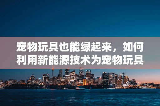 宠物玩具也能绿起来，如何利用新能源技术为宠物玩具注入环保新动力？