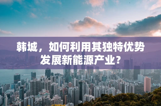 韩城，如何利用其独特优势发展新能源产业？