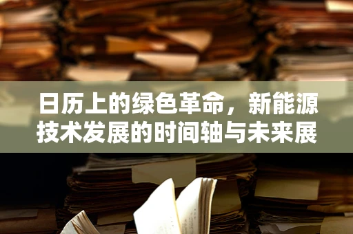 日历上的绿色革命，新能源技术发展的时间轴与未来展望
