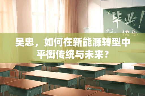 吴忠，如何在新能源转型中平衡传统与未来？