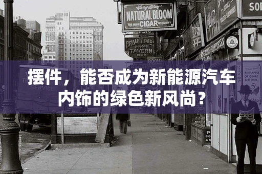 摆件，能否成为新能源汽车内饰的绿色新风尚？