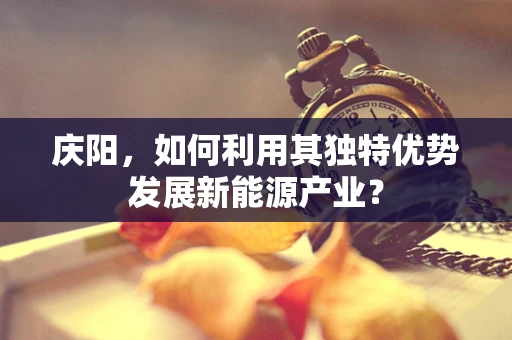 庆阳，如何利用其独特优势发展新能源产业？