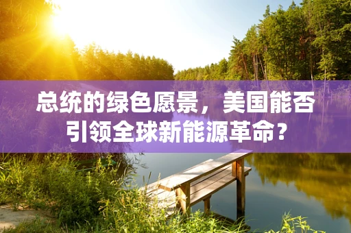 总统的绿色愿景，美国能否引领全球新能源革命？