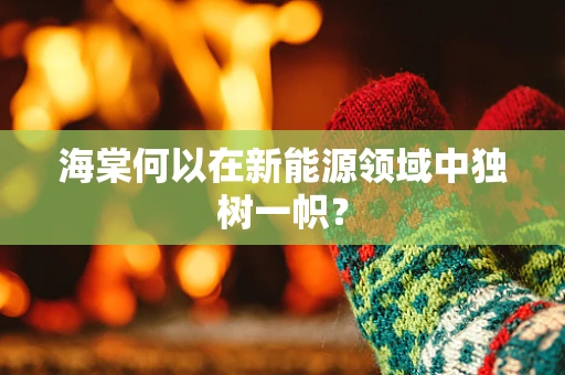 海棠何以在新能源领域中独树一帜？