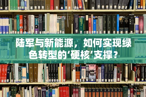 陆军与新能源，如何实现绿色转型的‘硬核’支撑？