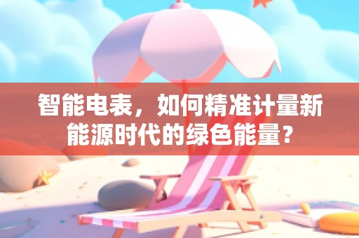 智能电表，如何精准计量新能源时代的绿色能量？