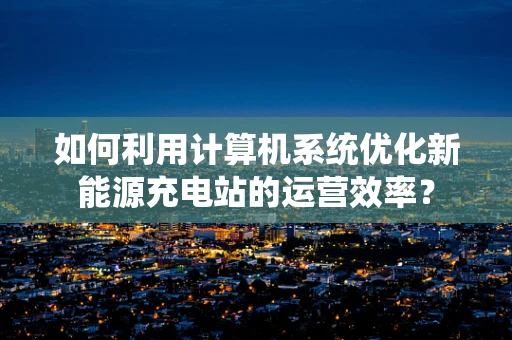 如何利用计算机系统优化新能源充电站的运营效率？