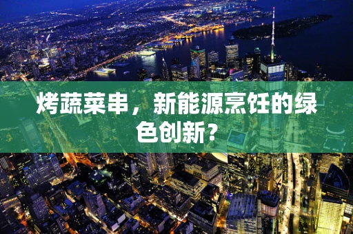 烤蔬菜串，新能源烹饪的绿色创新？