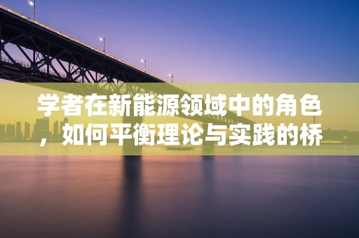 学者在新能源领域中的角色，如何平衡理论与实践的桥梁？