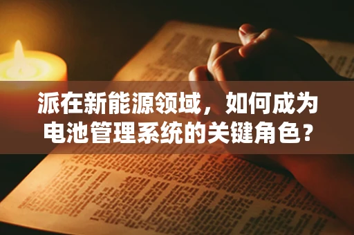 派在新能源领域，如何成为电池管理系统的关键角色？