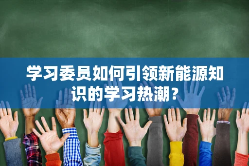 学习委员如何引领新能源知识的学习热潮？