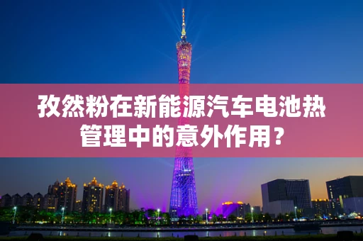 孜然粉在新能源汽车电池热管理中的意外作用？