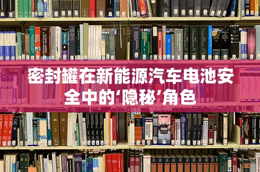 密封罐在新能源汽车电池安全中的‘隐秘’角色