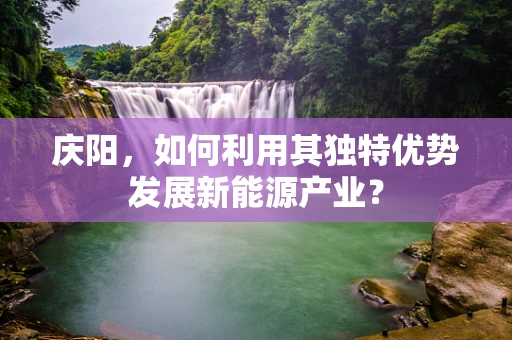 庆阳，如何利用其独特优势发展新能源产业？