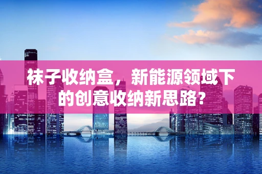 袜子收纳盒，新能源领域下的创意收纳新思路？