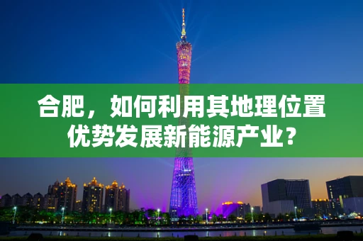 合肥，如何利用其地理位置优势发展新能源产业？