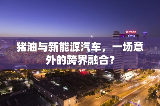 猪油与新能源汽车，一场意外的跨界融合？