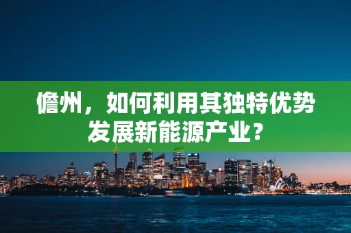 儋州，如何利用其独特优势发展新能源产业？