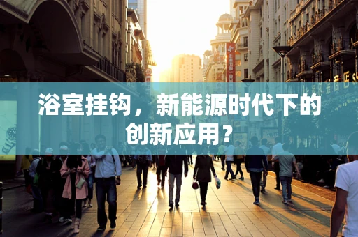 浴室挂钩，新能源时代下的创新应用？