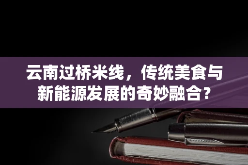 云南过桥米线，传统美食与新能源发展的奇妙融合？
