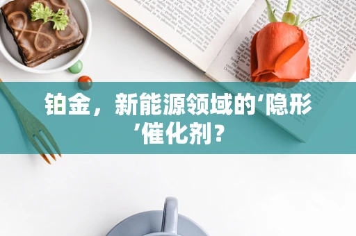 铂金，新能源领域的‘隐形’催化剂？