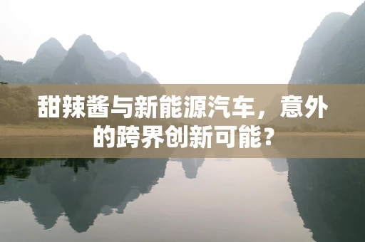 甜辣酱与新能源汽车，意外的跨界创新可能？