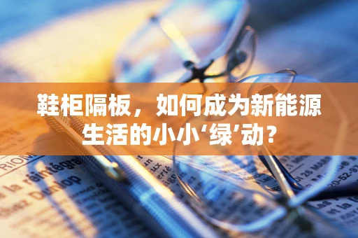 鞋柜隔板，如何成为新能源生活的小小‘绿’动？