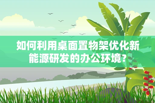 如何利用桌面置物架优化新能源研发的办公环境？