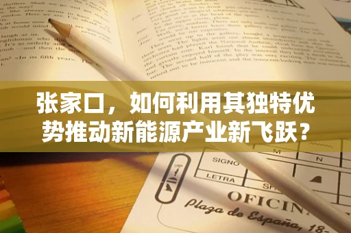 张家口，如何利用其独特优势推动新能源产业新飞跃？