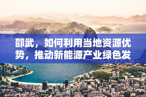 邵武，如何利用当地资源优势，推动新能源产业绿色发展？