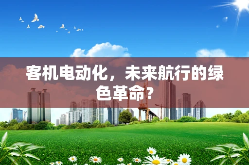 客机电动化，未来航行的绿色革命？