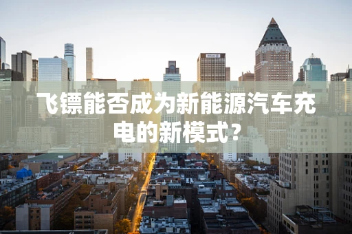 飞镖能否成为新能源汽车充电的新模式？
