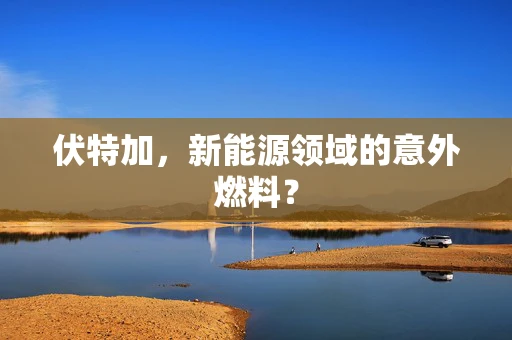 伏特加，新能源领域的意外燃料？