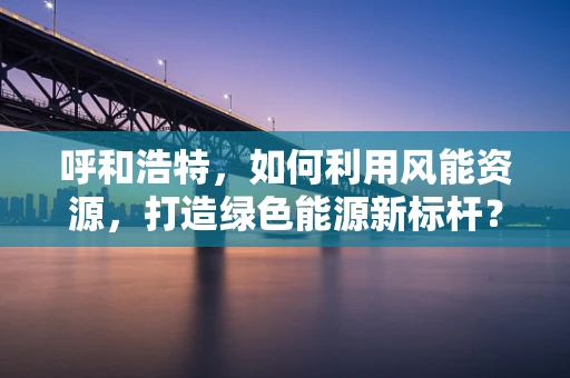 呼和浩特，如何利用风能资源，打造绿色能源新标杆？
