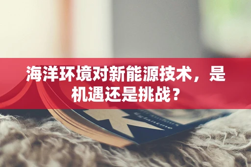 海洋环境对新能源技术，是机遇还是挑战？