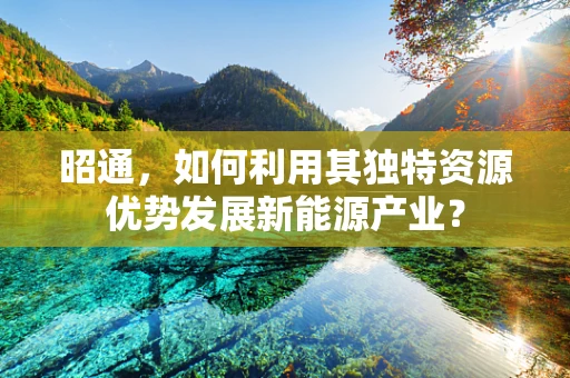 昭通，如何利用其独特资源优势发展新能源产业？