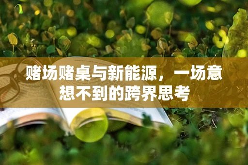 赌场赌桌与新能源，一场意想不到的跨界思考