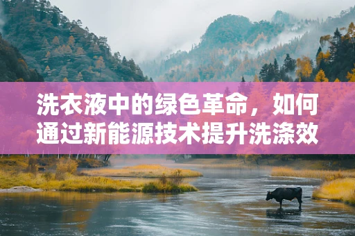 洗衣液中的绿色革命，如何通过新能源技术提升洗涤效果？