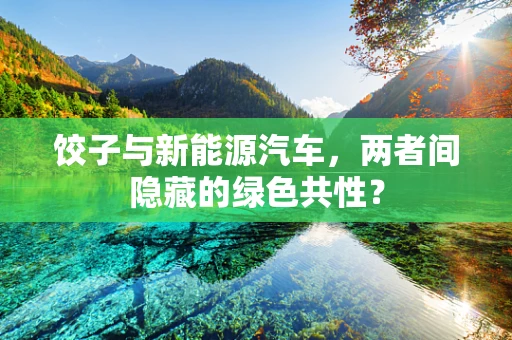 饺子与新能源汽车，两者间隐藏的绿色共性？