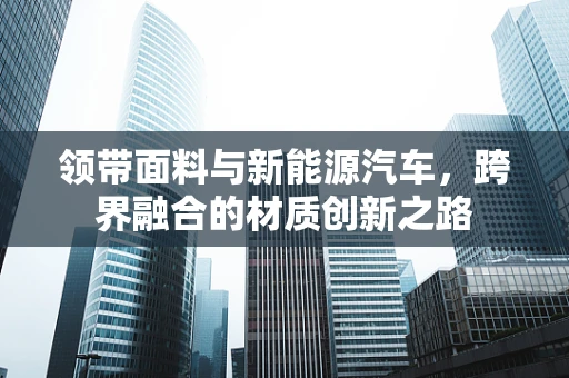 领带面料与新能源汽车，跨界融合的材质创新之路
