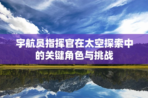 宇航员指挥官在太空探索中的关键角色与挑战