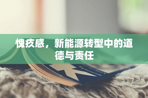 愧疚感，新能源转型中的道德与责任
