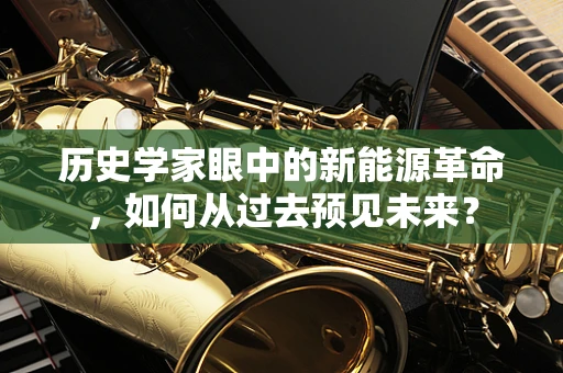 历史学家眼中的新能源革命，如何从过去预见未来？