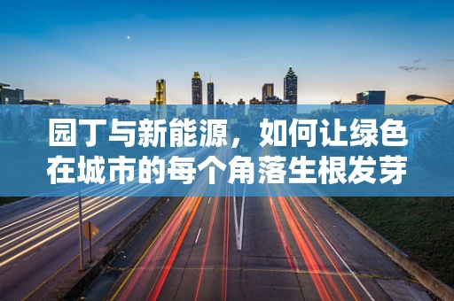 园丁与新能源，如何让绿色在城市的每个角落生根发芽？