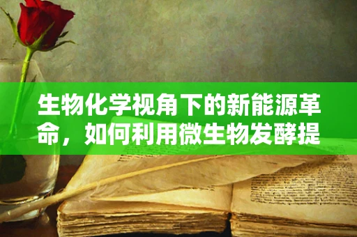 生物化学视角下的新能源革命，如何利用微生物发酵提升生物燃料效率？