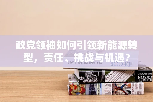 政党领袖如何引领新能源转型，责任、挑战与机遇？