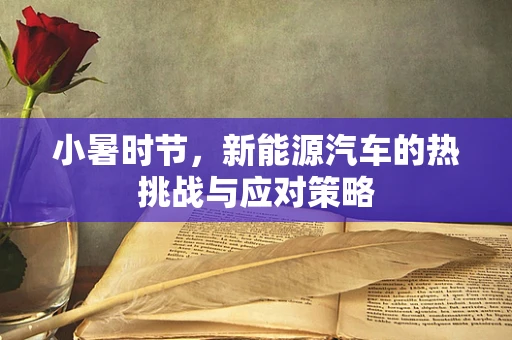 小暑时节，新能源汽车的热挑战与应对策略