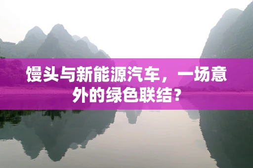 馒头与新能源汽车，一场意外的绿色联结？