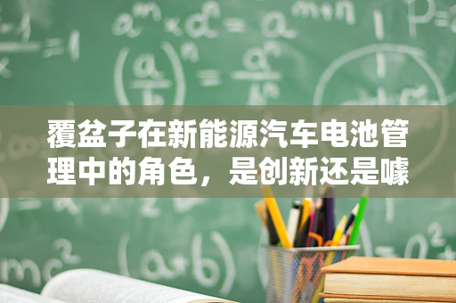 覆盆子在新能源汽车电池管理中的角色，是创新还是噱头？