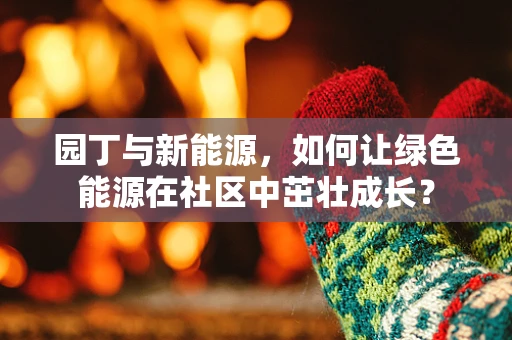 园丁与新能源，如何让绿色能源在社区中茁壮成长？
